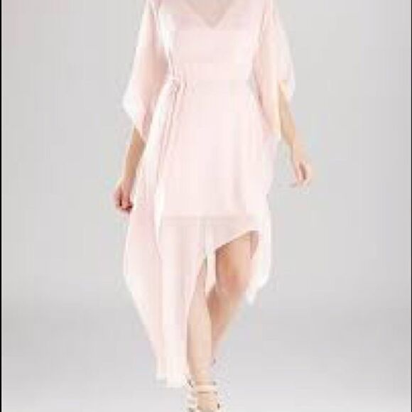 BCBGMAXAZRIA draped silk dress, size xs - Picture 2 of 12